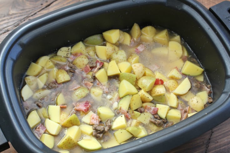 Crockpot Zuppa Toscana Soup - Step 3