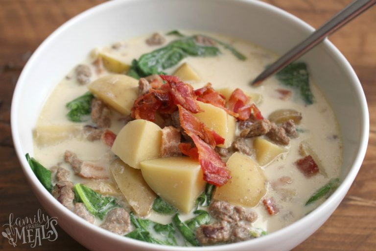 Crockpot Zuppa Toscana Soup Family Fresh Meals