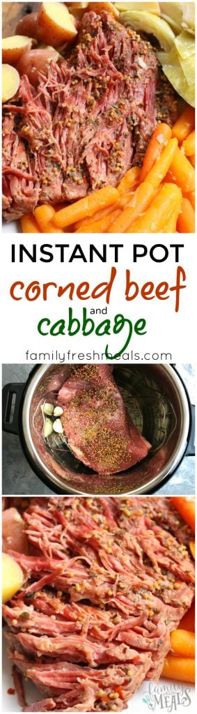 Instant Pot Corned Beef and Cabbage - Yummy Recipe - FamilyFreshMeals.com