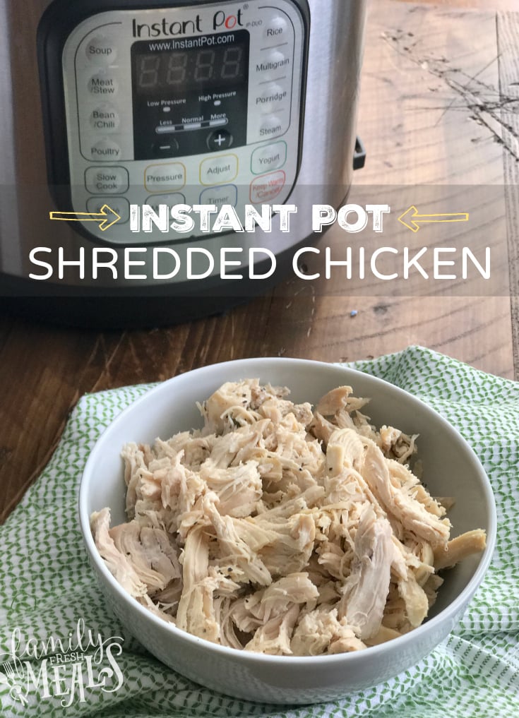 Instant Pot Chicken Breast (Fresh or Frozen) 