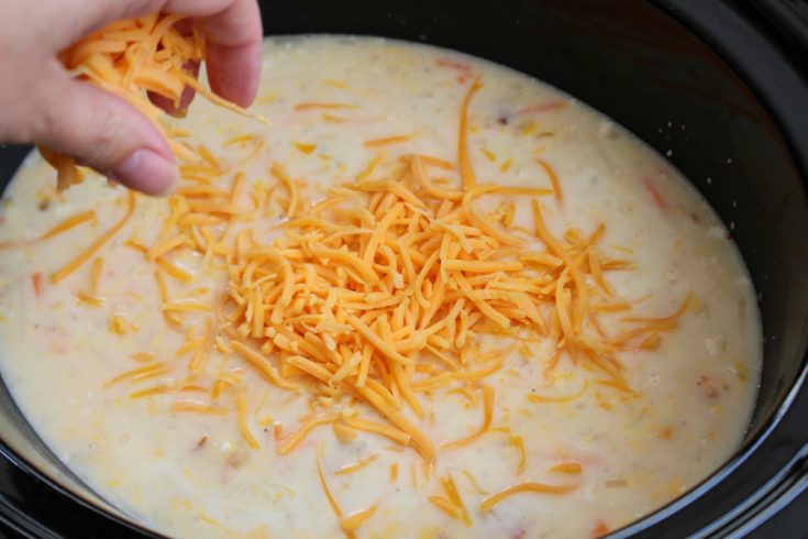 Loaded Crockpot Hash Brown Potato Soup - Family Fresh Meals