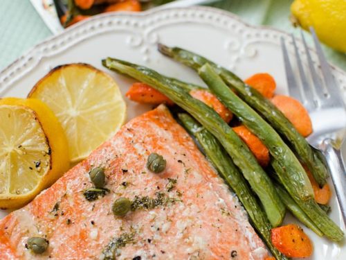 Asparagus And Smoked Salmon Bundles With Meyer Lemon Sauce