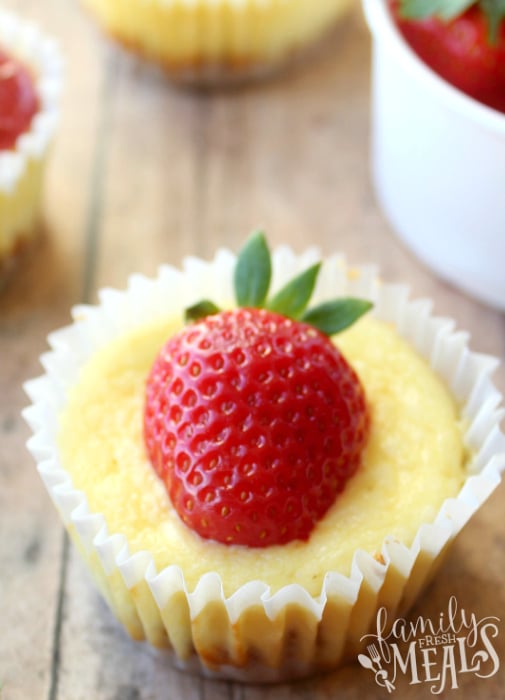 Strawberry Cheesecake Cupcakes - Yum!