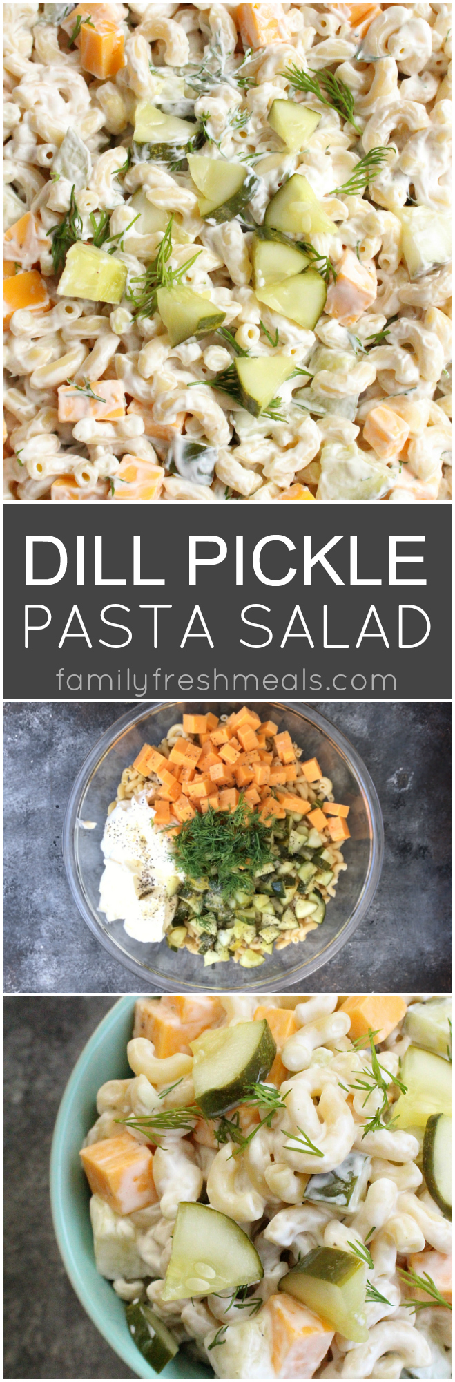 Dill Pickle Pasta Salad Recipe Family Fresh Meals