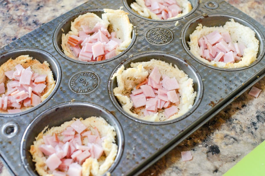 Easy Muffin Tin Breakfast Bundles - Step 4