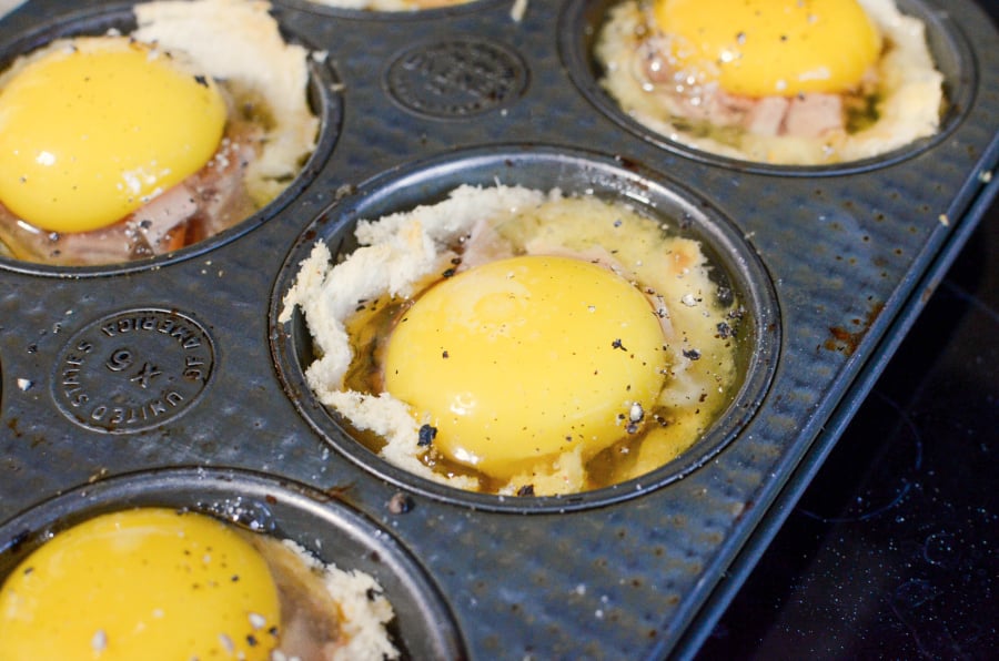 Easy Muffin Tin Breakfast Bundles - Step 6