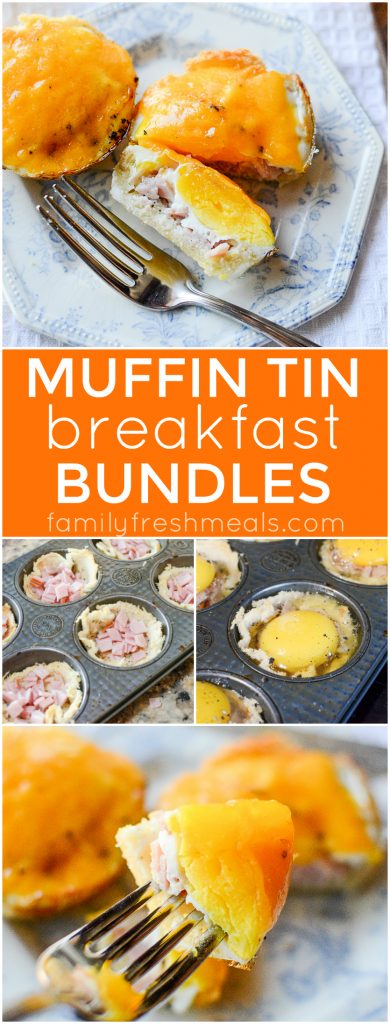 Easy Muffin tin breakfast bundles recipe - Family Fresh Meals