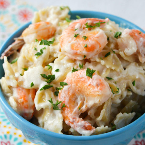 Lemon Parmesan Shrimp Pasta Recipe - Family Fresh Meals