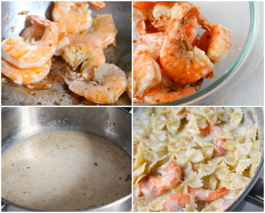 Lemon Parmesan Shrimp - Steps