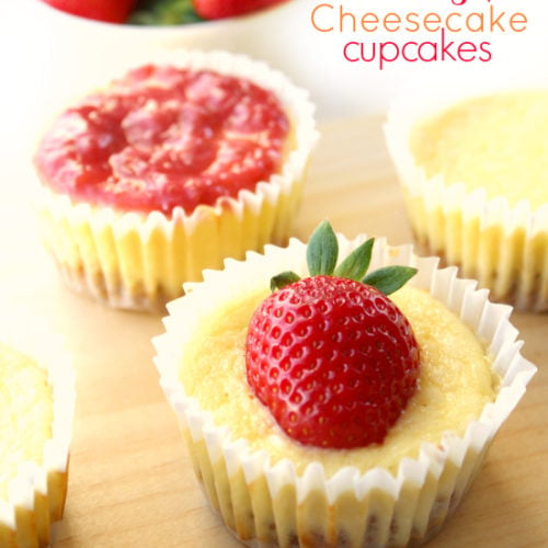 Strawberry Cheesecake Cupcakes Recipe - Family Fresh Meals