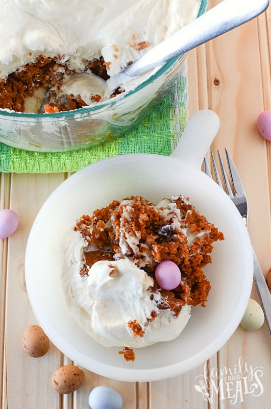 Carrot Cake Easter Trifle Recipe - Family Fresh Meals 