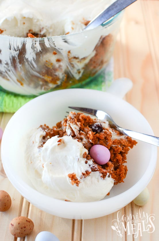 Carrot Cake Easter Trifle Recipe - Family Fresh Meals