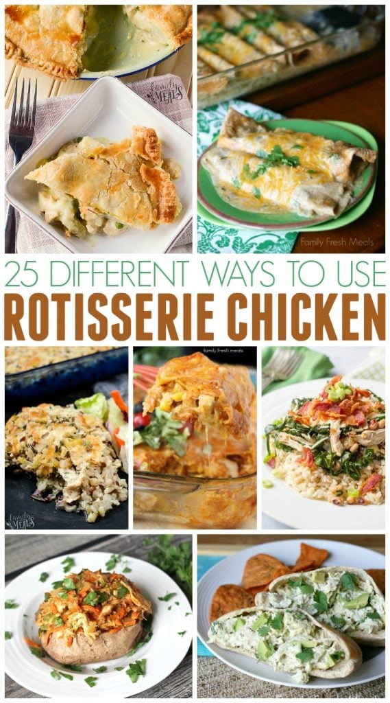 Different Ways to Use Rotisserie Chicken