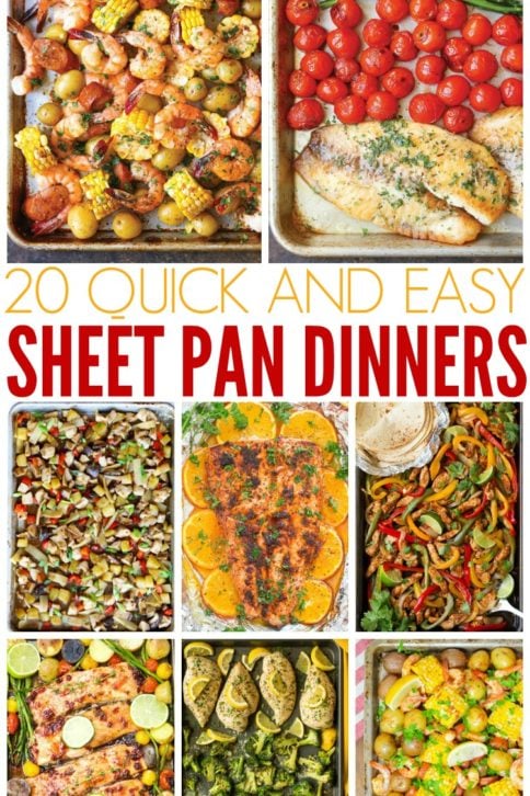 Easy Sheet Pan Dinners - Family Fresh Meals