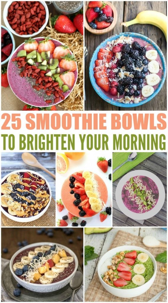 25 Smoothie Bowls To Brighten Your Morning