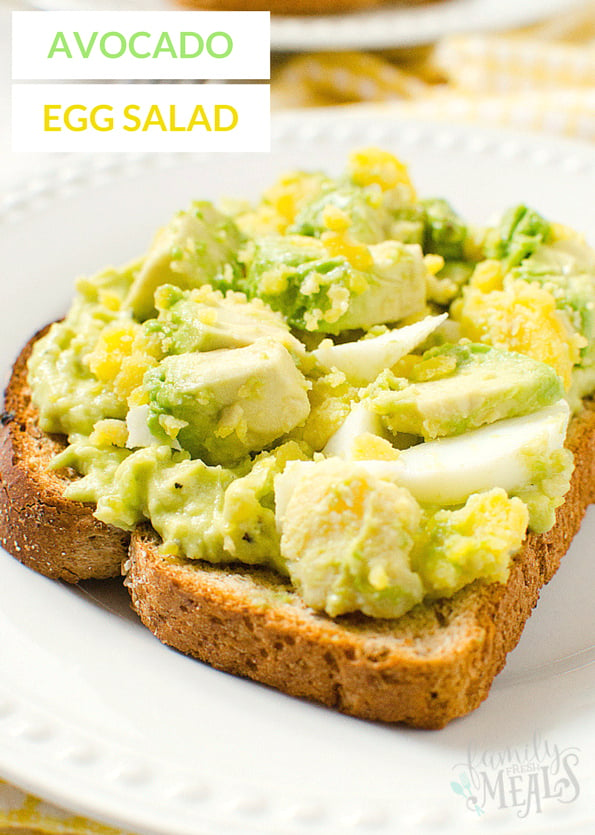 Avocado Egg Salad Recipe - Healthy Family Fresh Meals