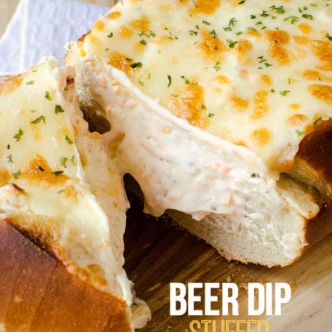Beer Dip Stuffed Bread - Family Fresh Meals recipe