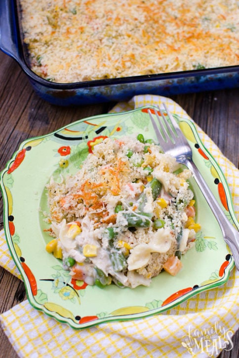 Chicken Noodle Casserole - Family Fresh Meals