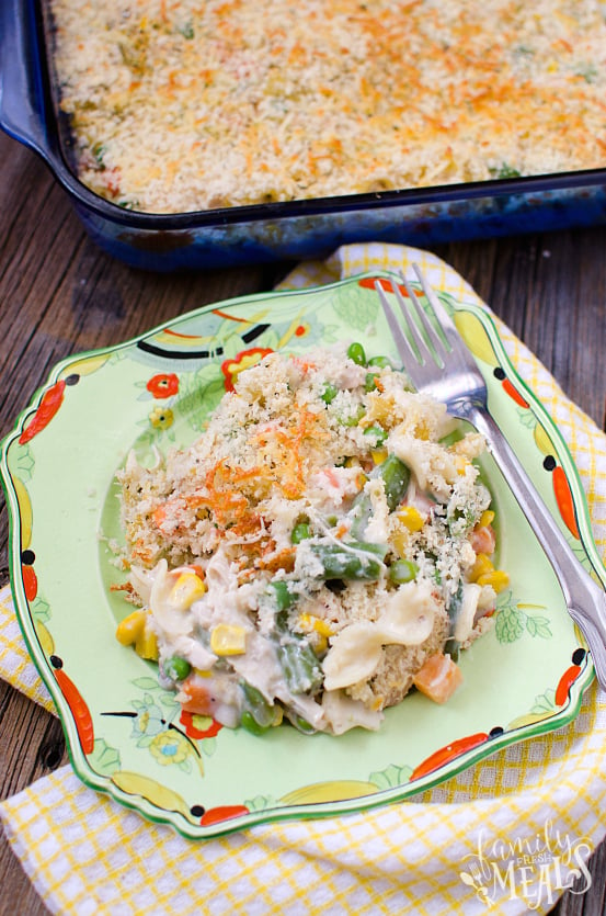 Chicken Noodle Casserole - Family Fresh Meals