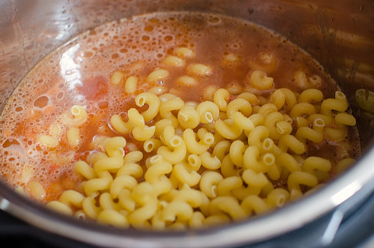 Instant Pot Pizza Pasta - Step 2