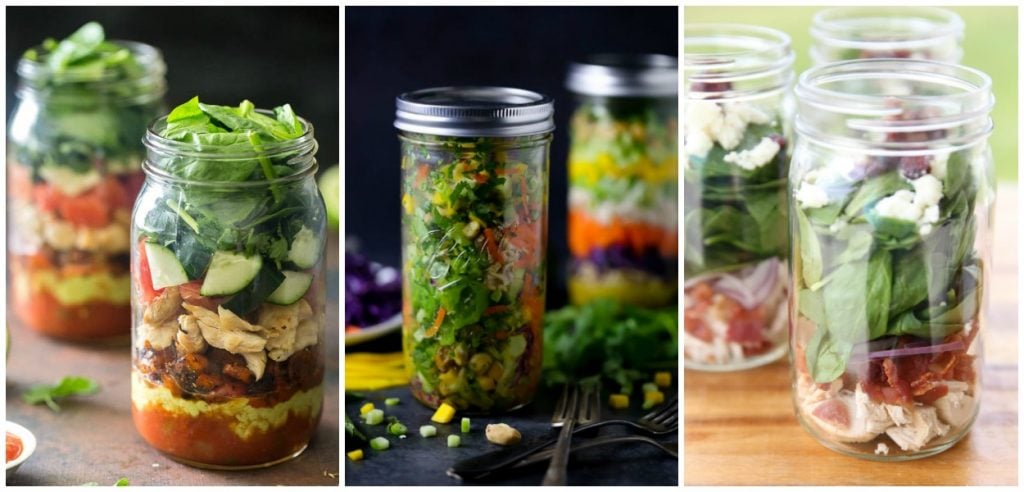 20 Summer Salads In A Jar Ideas