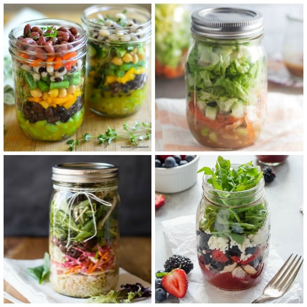 20 Summer Salads In A Jar Ideas