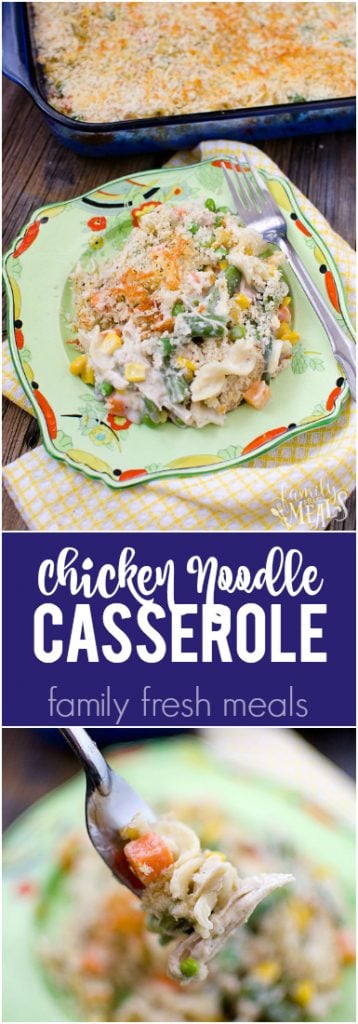 chicken noodle casserole recipes - family fresh meals