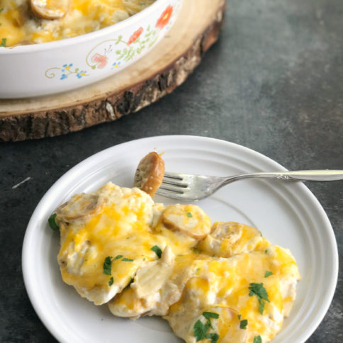 Cheesy Pierogi Casserole Recipe - Family Fresh Meals -