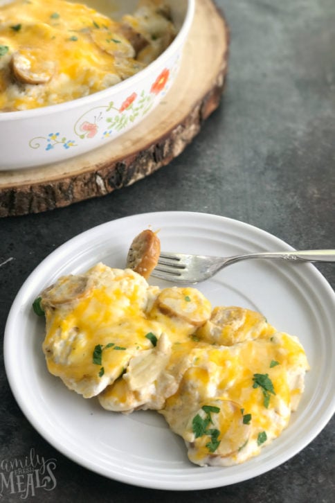 Cheesy Pierogi Casserole Recipe - Family Fresh Meals -