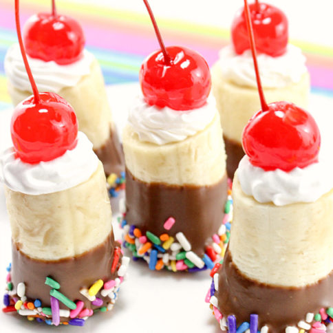 Banana Split Bites - Family Fresh Meals