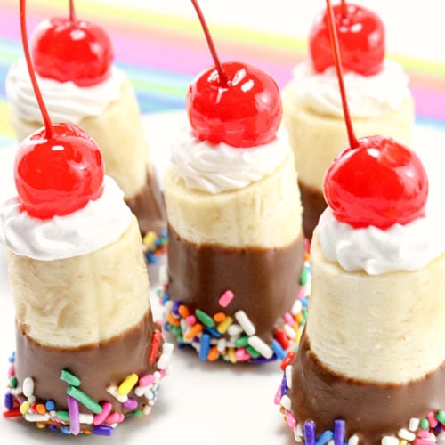 Banana Split Bites - Family Fresh Meals