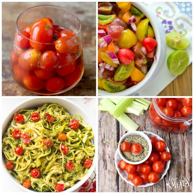 Recipes for Cherry Tomatoes - Family Fresh Meals