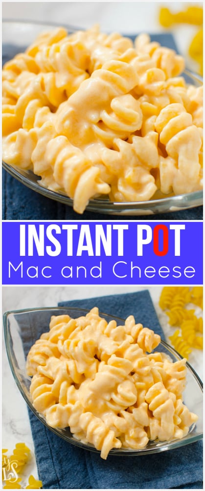 Creamy Instant Pot Mac and Cheese #instantpot #macandcheese #pressurecooker #macaroniandcheese #familyfreshmeals #instantpotpasta via @familyfresh