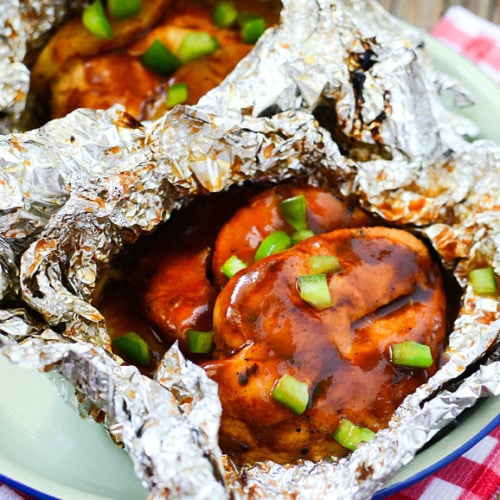 Hawaiian Chicken Foil Packets Recipe - Family Fresh Meals