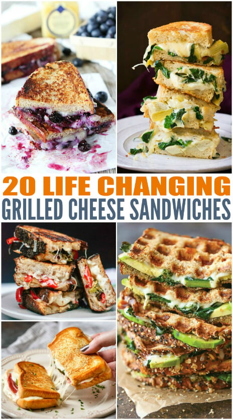 Life Changing Grilled Cheese Sandwiches