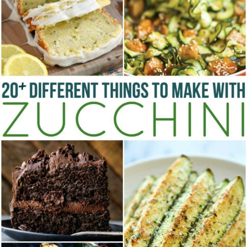 20 Different Zucchini Recipes - Family Fresh Meals