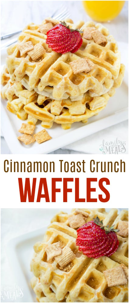 Cinnamon Toast Crunch Waffles Recipe - Family Fresh Meals