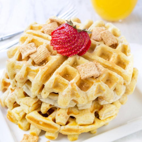 Cinnamon Toast Crunch Waffles Recipe - Family Fresh Meals