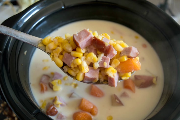 Creamy Crockpot Corn Chowder - Step 2