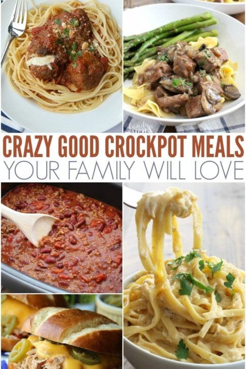 Crazy Good and Easy Crockpot Recipes - Family Fresh Meals