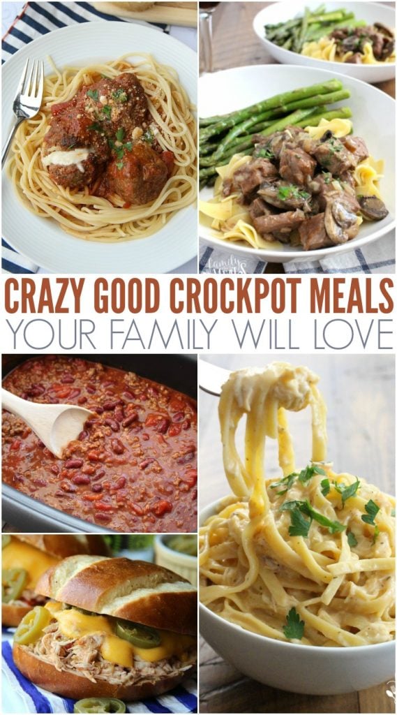 Crazy Good and Easy Crockpot Recipes - Family Fresh Meals