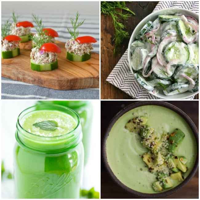 20 Delicious Cucumber Recipes