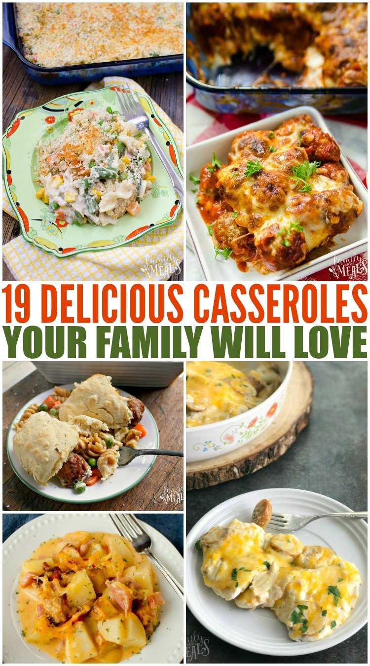 Deliciously Easy Casserole Recipes - Family Fresh Meals