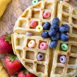 Froot Loops Waffles - Recipe - Family Fresh Meals