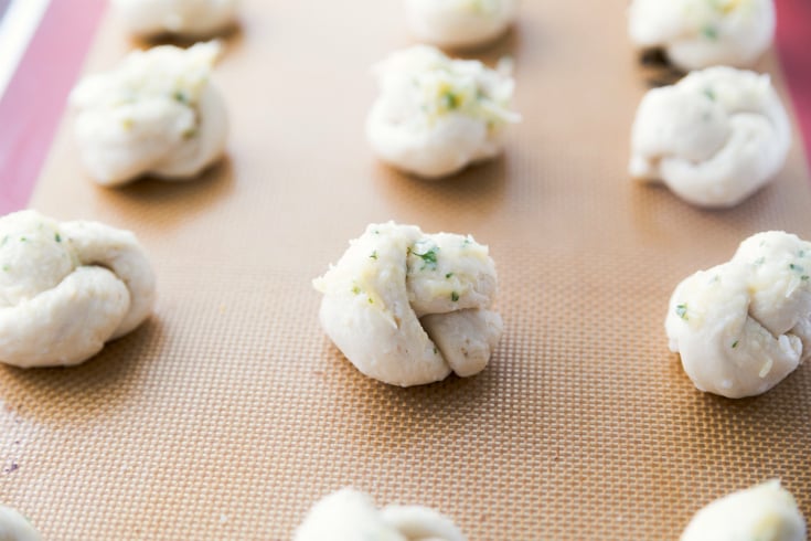 Parmesan Garlic Knots - Step 5