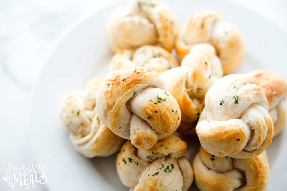 Parmesan Garlic Knots - Step 7