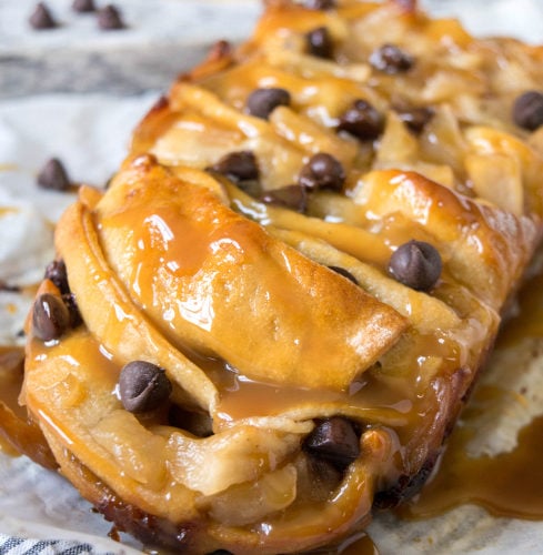 Caramel Apple Pull Apart Bread - Step 8