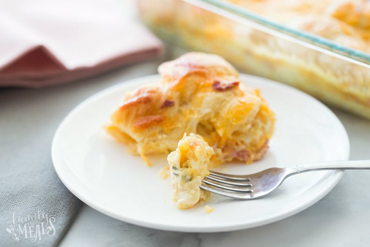 Cheesy Egg Crescent Casserole - Step 6