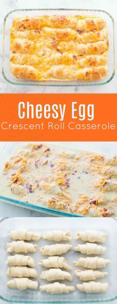 Cheesy Egg Crescent Roll Casserole Recipe -- Family Fresh Meals