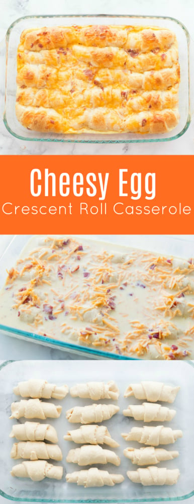 Cheesy Egg Crescent Roll Casserole Recipe -- Family Fresh Meals